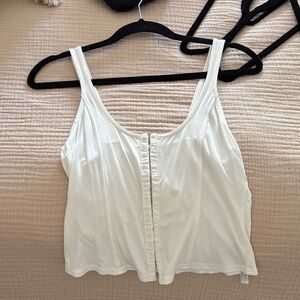 White Free People Sleeveless Women's Top